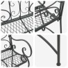 Banc de jardin 2-Nombre de places 114 x 56,5 x 90 cm Acier 644118644118