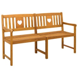 Banc extérieur Naturel 150 x 55,5 x 90 cm Bois d'Acacia Massif 644125644125