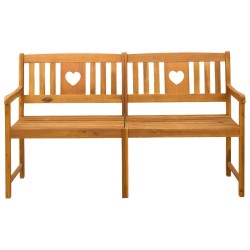 Banc extérieur Naturel 150 x 55,5 x 90 cm Bois d'Acacia Massif 644125644125