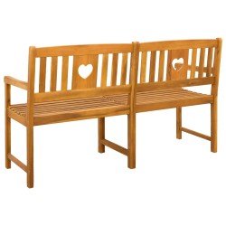Banc extérieur Naturel 150 x 55,5 x 90 cm Bois d'Acacia Massif 644125644125