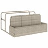Rangement pour matelas gonflables de piscine gris clair 110 x 100 x 57 cm en rotin synthétique 644132644132