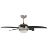 Ventilateur de plafond avec lumière et télécommande Ø 110 cm 644150644150