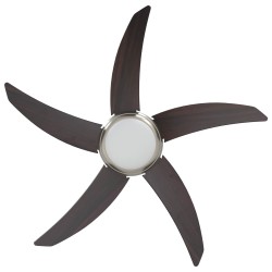 Ventilateur de plafond avec lumière et télécommande Ø 110 cm 644150644150