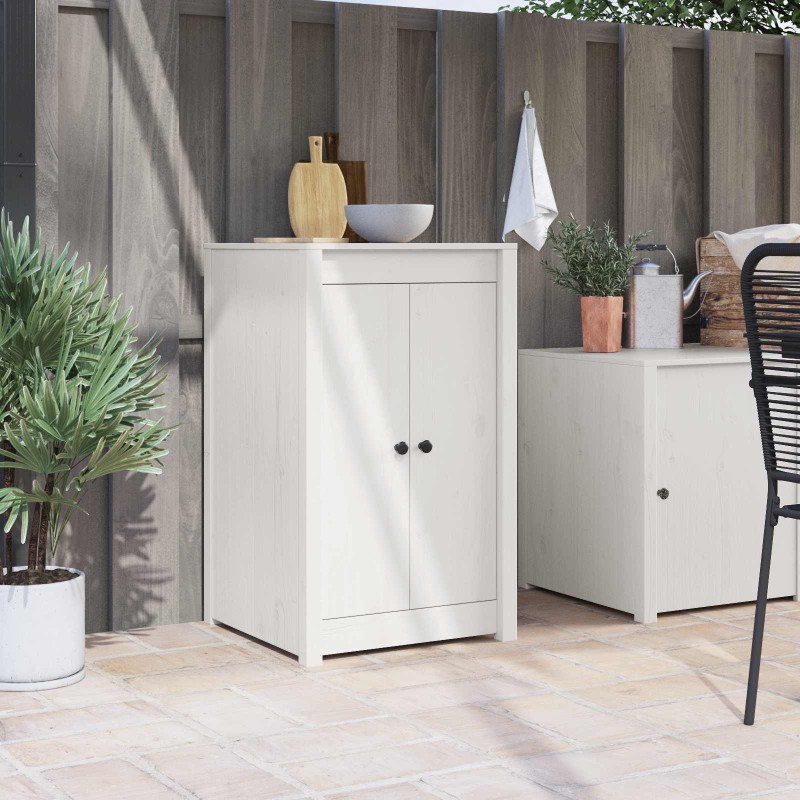 Porte de cuisine MEPPEL Blanc 50 x 9 x 82 cm Bois de pin massif 644153644153