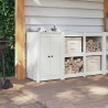 Porte de cuisine MEPPEL Blanc 50 x 9 x 82 cm Bois de pin massif 644153644153