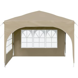 Tente de fête pop-up 290 x 290 x 245 cm Crème 644166644166