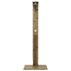 Douche d'extérieur 214,5 cm Naturel 644174644174