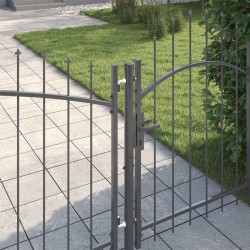 Porte de Jardin Woerden Gris 125 x 500 cm Acier 644176644176