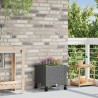 Jardinière avec Roues Gris clair 40 x 40 x 48 cm PP 644184644184