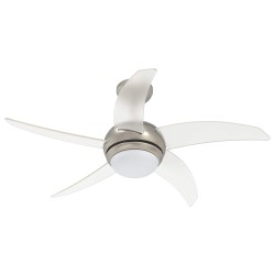 Ventilateur de plafond avec lumière et télécommande Ø 110 cm 644186644186