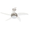 Ventilateur de plafond avec lumière et télécommande Ø 110 cm 644186644186
