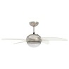 Ventilateur de plafond avec lumière et télécommande Ø 110 cm 644186644186
