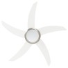 Ventilateur de plafond avec lumière et télécommande Ø 110 cm 644186644186