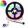 Bande LED 12 pcs Noir et Transparent 1300 mm 644189644189