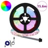 Bande LED 12 pcs Noir et Transparent 1300 mm 644189644189