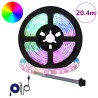 Bande LED 12 pcs Noir et Transparent 1700 mm 644190644190