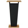 Ensemble de bar de jardin 5 pcs et coussins Résine tressée Noir 644196644196