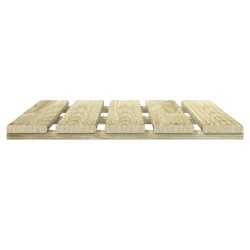 Carreau de terrasse 18 pcs Vert 50 x 50 cm 644221644221