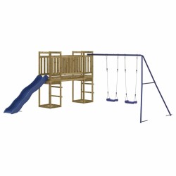 Aire de jeux d'extérieur bois de pin imprégné 644226644226