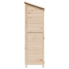 Abri de jardin Naturel 106,5 x 56 x 176 cm Bois de Sapin Massif 644227644227