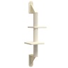 Arbre à chat mural avec griffoir crème 108 cm 644230644230