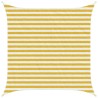 Voile d'ombre Jaune et blanc 2,5 x 2,5 m HDPE 644234644234