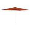 Parasol de jardin 200 x 300 cm Polyester Rectangulaire 644240644240