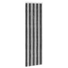 Rideau anti-insectes en chenille Gris et Noir 56 x 185 cm 644241644241