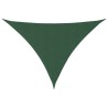 Voile parasol tissu oxford triangulaire 5x6x6 m vert foncé 644242644242