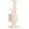 Arbre à chat avec poteaux à griffer en sisal Crème 137 cm 644244644244