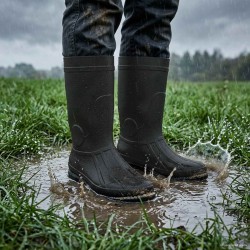 Bottes de Pluie PVC Taille 39 Noir 644250644250