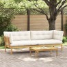 Unité du canapé en palette de jardin 2 Pièce 644253644253