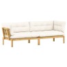 Unité du canapé en palette de jardin 2 Pièce 644253644253