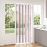 Rideau anti-insectes en chenille Gris Argent et Rose 644268644268