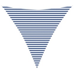 Voile d'ombre Bleu et Blanc 4,5 x 4,5 x 4,5 m 644269644269