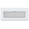 Fenêtre de sous-sol RISOR 90 x 40 cm PVC et verre Anthracite 644290644290