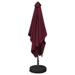 Parasol de jardin avec base 200 x 300 cm Polyester 644324644324
