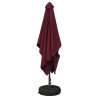 Parasol de jardin avec base 200 x 300 cm Polyester 644324644324