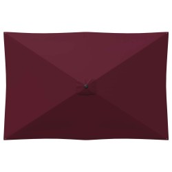 Parasol de jardin avec base 200 x 300 cm Polyester 644324644324