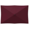 Parasol de jardin avec base 200 x 300 cm Polyester 644324644324