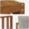 Ensemble de canapés d'extérieur 5 pcs Gris Naturel et Clair 644330644330