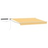 Auvent rétractable électrique Sable 100% Polyester et Aluminium 644394644394