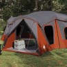 Tente familiale Gris et orange 610 x 610 x 210 cm 644397644397