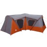 Tente familiale Gris et orange 610 x 610 x 210 cm 644397644397