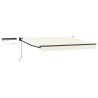 Auvent rétractable électrique Crème et Anthracite 3,5 x 2,5 m 644399644399