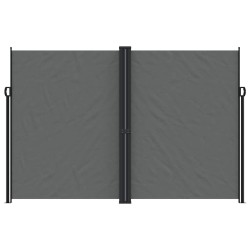 Auvent latéral rétractable Anthracite 220x1200 cm 644401644401