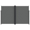 Auvent latéral rétractable Anthracite 220x1200 cm 644401644401