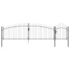 Porte de Jardin Woerden Gris 150 x 500 cm Acier 644404644404