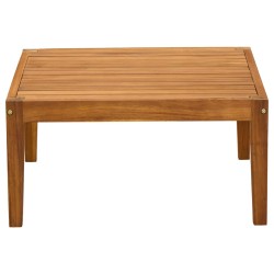 table Bois d'Acacia Massif Naturel 60 x 60 x 30 cm 644406644406