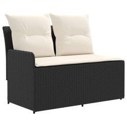 Sofa de jardin avec accoudoirs et sofa d'angle 2 Pièce Rotin PE 644407644407